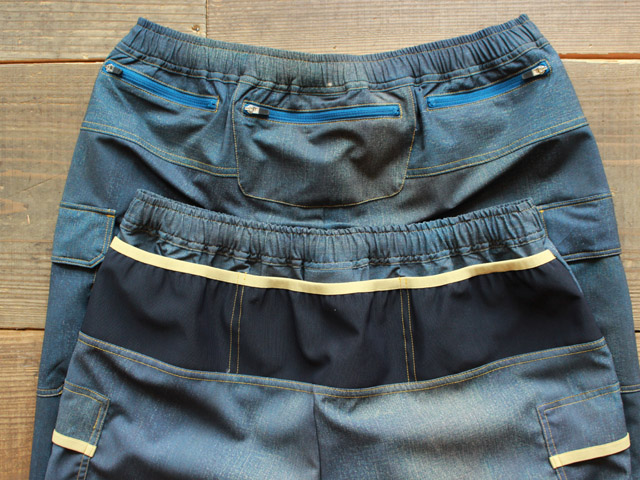 MMA 7pocket Run Pants Shorty　デニムランパンツ