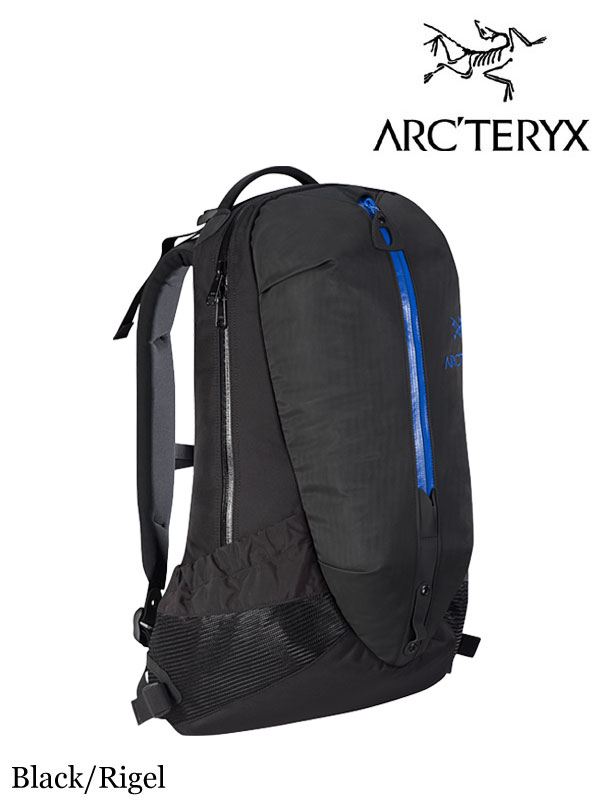 ARC'TERYX,アークテリクス,Arro 22 Backpack Black/Rigel,アロー 22 バックパック