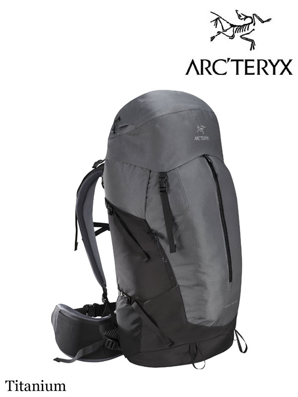 ARC'TERYX,アークテリクス,Bora AR 63 Backpack #Titanium,ボラ AR 63 バックパック メンズ