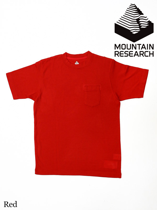 Mountain Research , マウンテンリサーチ,  MICベアー #レッド (Tシャツ)
