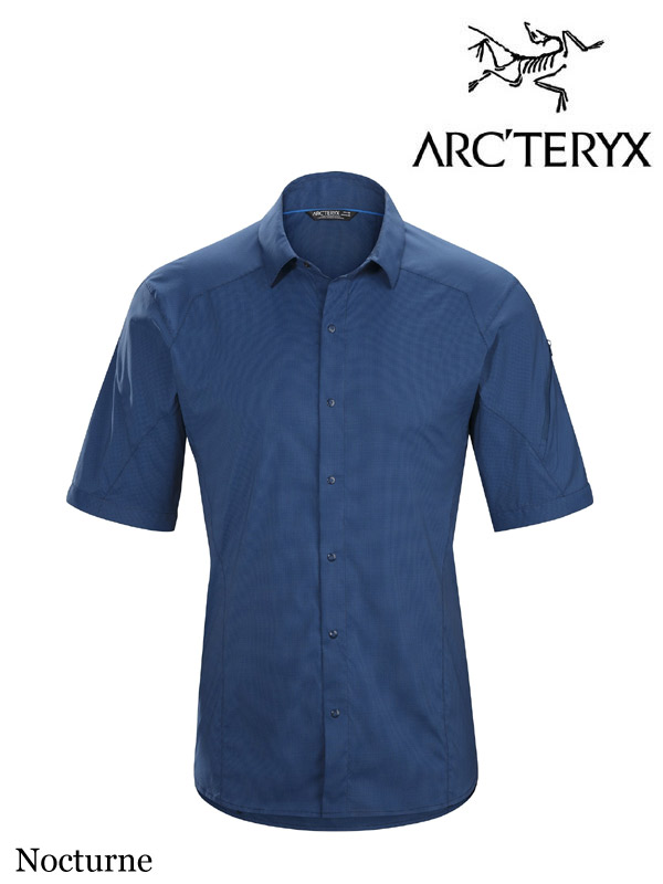 ARC'TERYX ,アークテリクス,Elaho Shirt SS #Nocturne ,イラオ シャツ SS メンズ 