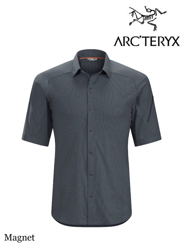 ARC'TERYX ,アークテリクス,Elaho Shirt SS #Magnet ,イラオ シャツ SS メンズ