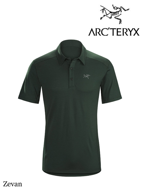 ARC'TERYX,アークテリクス,Pelion Polo Shirt #Zevan ,ぺリオン ポロシャツ メンズ
