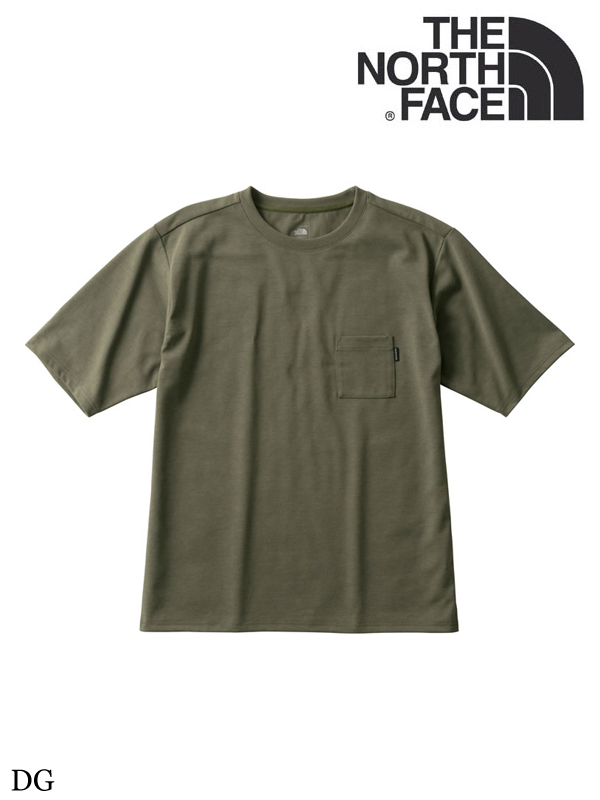 THE NORTH FACE,ノースフェイス,S/S Airy Pocket Tee #DG, ショートスリーブエアリーポケットティー（メンズ）