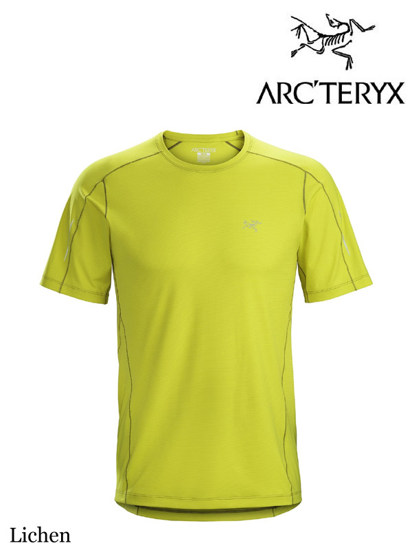 ARC'TERYX,アークテリクス, Motus Crew SS #Lichen ,メンズ モータス クルーネックシャツ