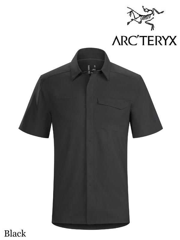 ARC'TERYX,アークテリクス,Skyline Shirt SS #Black,スカイライン シャツ メンズ
