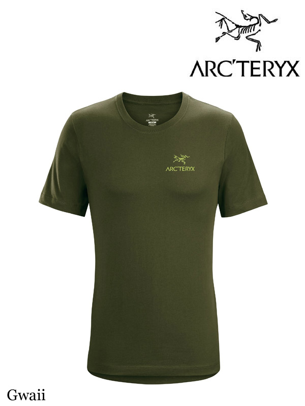 ARC'TERYX,アークテリクス, Emblem T-Shirt #Gwaii ,エンブレム Tシャツ メンズ