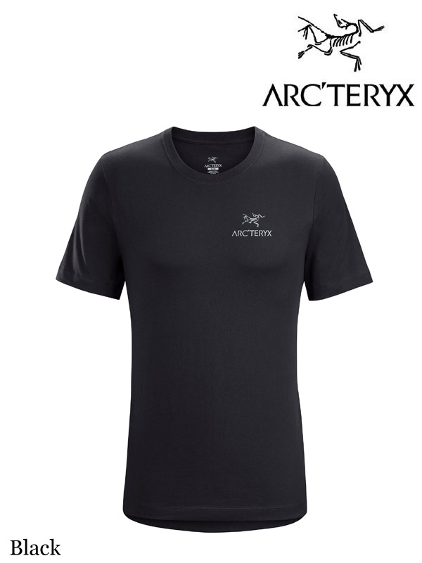 ARC'TERYX,アークテリクス ,Emblem-T-Shirt #Black ,エンブレム Tシャツ メンズ