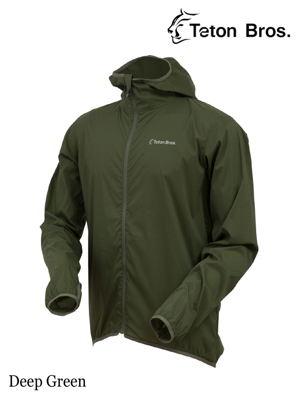 Teton Bros. ,ティートンブロス,Wind River Hoody #Deep Green , ウィンド リバー フーディー(メンズ)