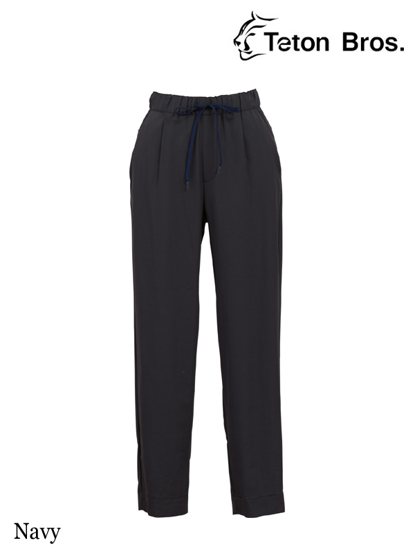 Teton Bros. ,ティートンブロス,W's Dest. WS Taperd Pant #Navy ,Dest. テーパードパンツ レディース