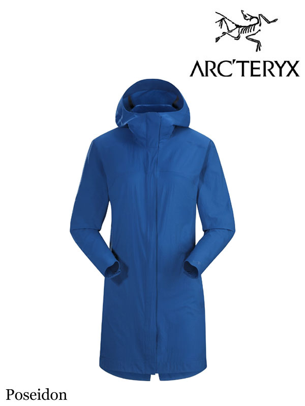 ARC'TERYX,アークテリクス ,Women's A2B Windbreaker Jacket #Poseidon ,A2B ウィンドブレーカー ジャケット ウィメンズ (レディース)