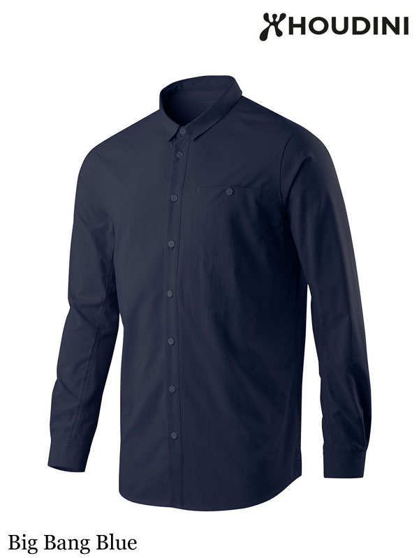HOUDINI,フーディニ ,M's Longsleeve Shirt #Big Bang Blue ,メンズ ロングスリーブシャツ
