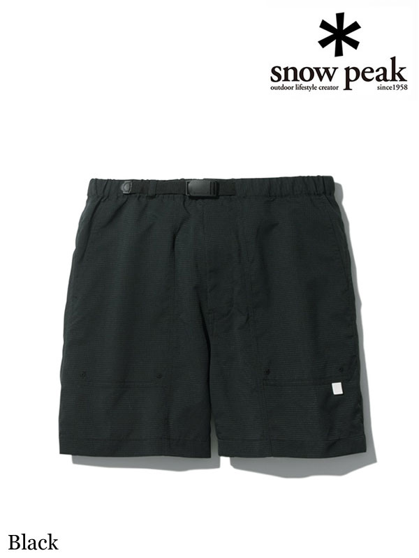 snow peak,スノーピーク ,SWIMMING Shorts #Black,スウィミング ショーツ #ブラック