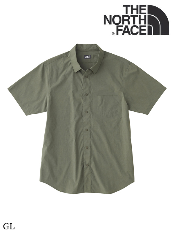 THE NORTH FACE,ノースフェイス, S/S Vernal Shirt #GL ,ショートスリーブバーナルシャツ（メンズ）