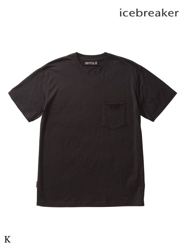 Icebreaker,Men's TECH LITE SS POCKET CREWE #K ,アイスブレイカー,テックライトショートスリーブポケットクルー（メンズ）