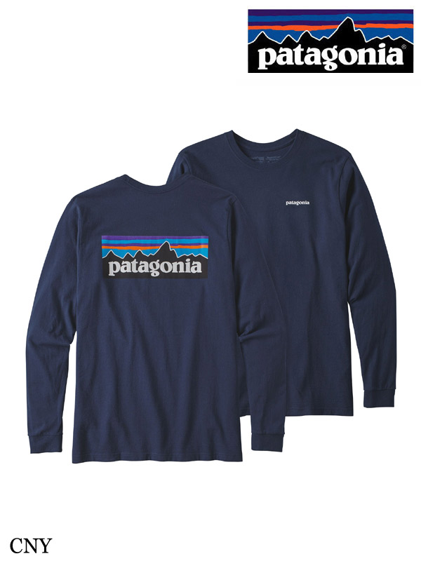 patagonia,パタゴニア, Men's LS P-6 Logo Responsibili Tee #CNY ,メンズ・ロングスリーブ・P-6ロゴ・レスポンシビリティー