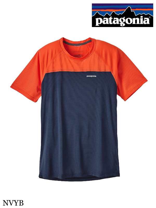 patagonia,パタゴニア ,Men's Short-Sleeved Windchaser Shirt #NVYB ,メンズ・ショートスリーブ・ウインドチェイサー・シャツ