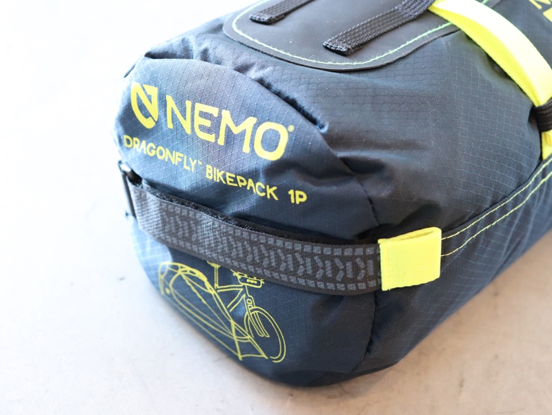 NEMOのバイクパッキング用テント、“ドラゴンフライ バイクパック