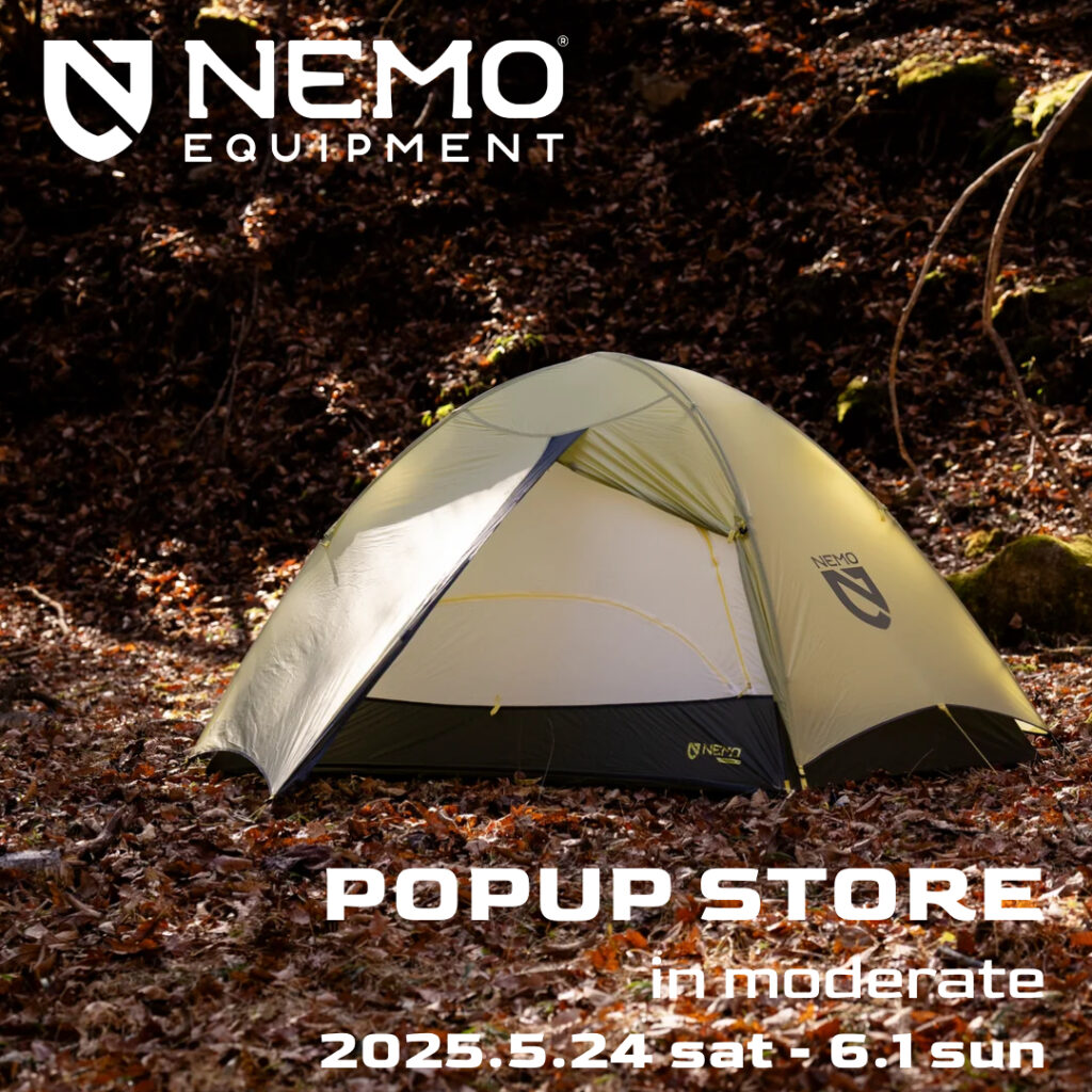 NEMO EQUIPMENT POPUP STORE開催のご案内です！