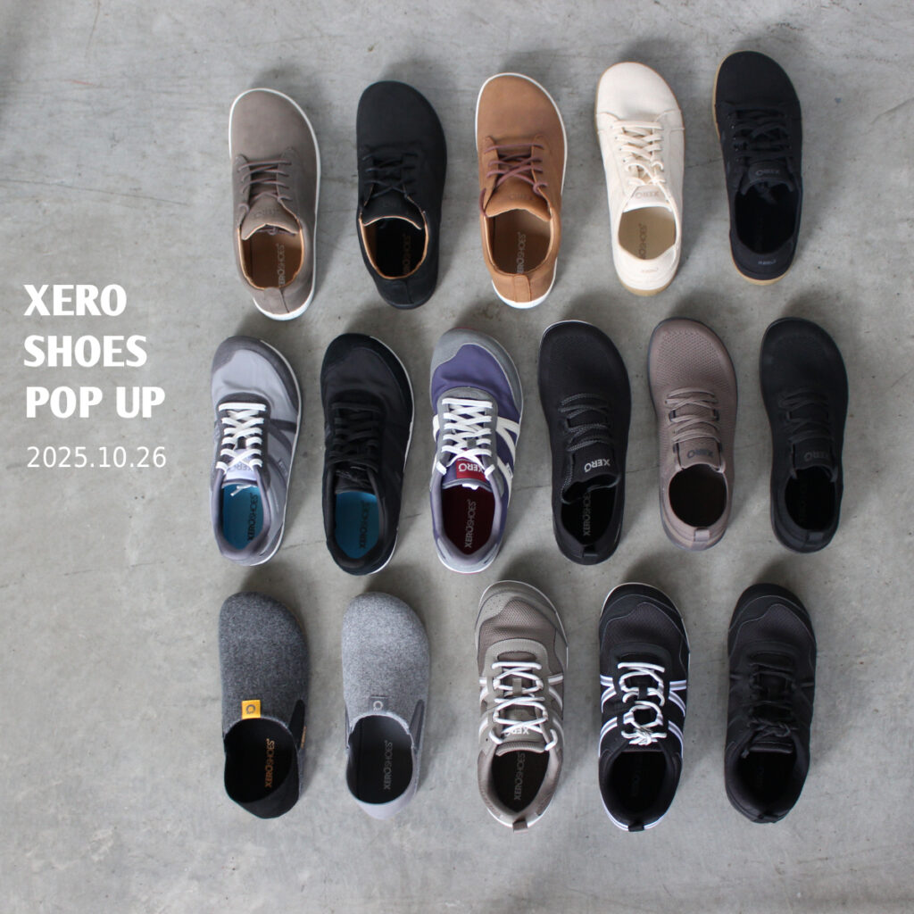 【10/26(日)】XEROSHOES POPUPを開催します！