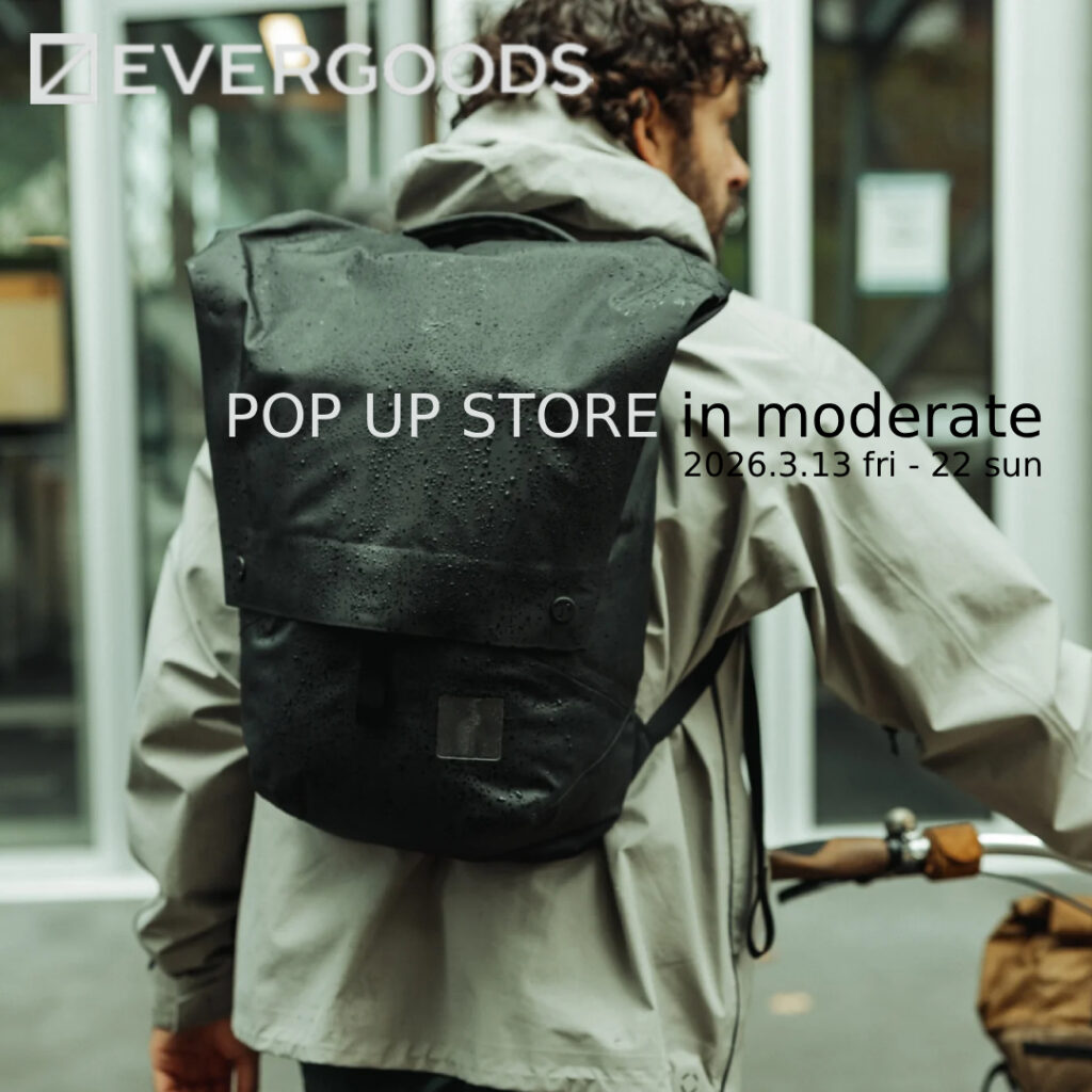【イベント】EVERGOODS POP UP STORE開催のご案内