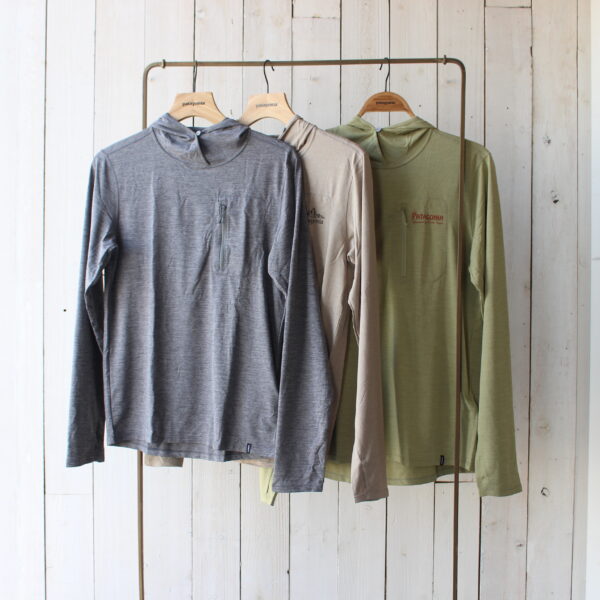 新しくなった patagonia キャプリーンその① Cap Cool Sun シリーズ